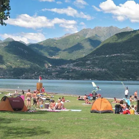 Apartamento Paradiso - Luna Garten-ferienwohnung Mit Pool Sueglio